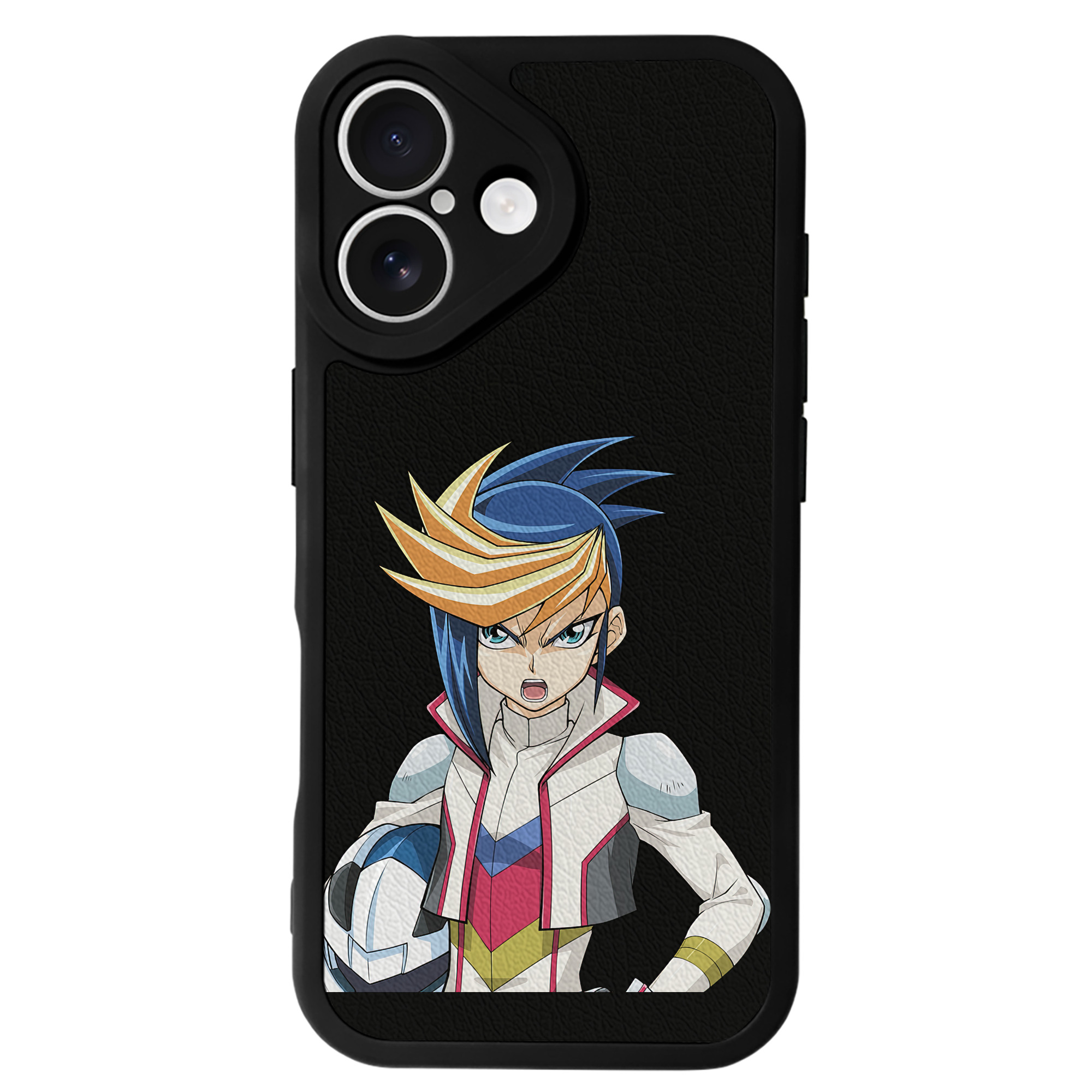 遊☆戯☆王 Yu-Gi-Oh! 【iPhone 16シリーズ対応】シリコンスマホケース（レザー調） 材質：シリコン